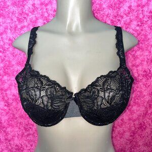 BALI LACE DESIRE LIGHTLY LINED UNDERWIRE BRA SZ 40B